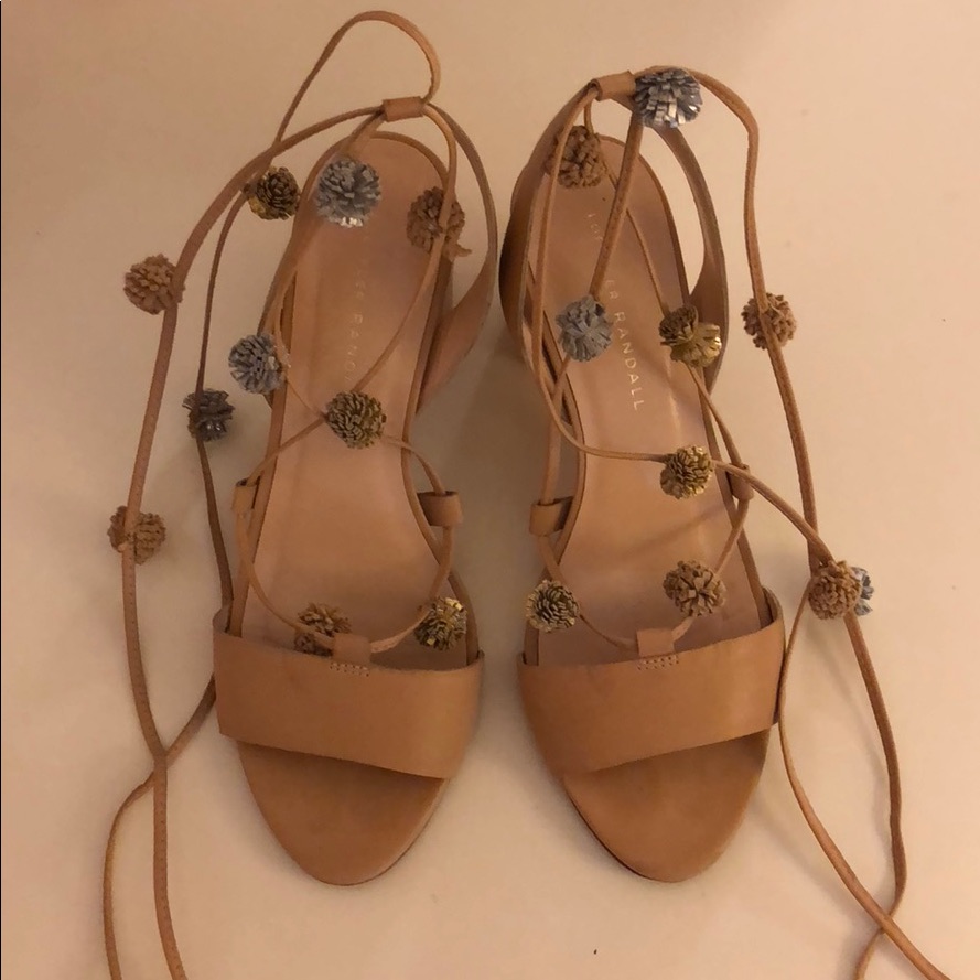 Loeffler Randall Pom Pom Heels (Sz 8)
